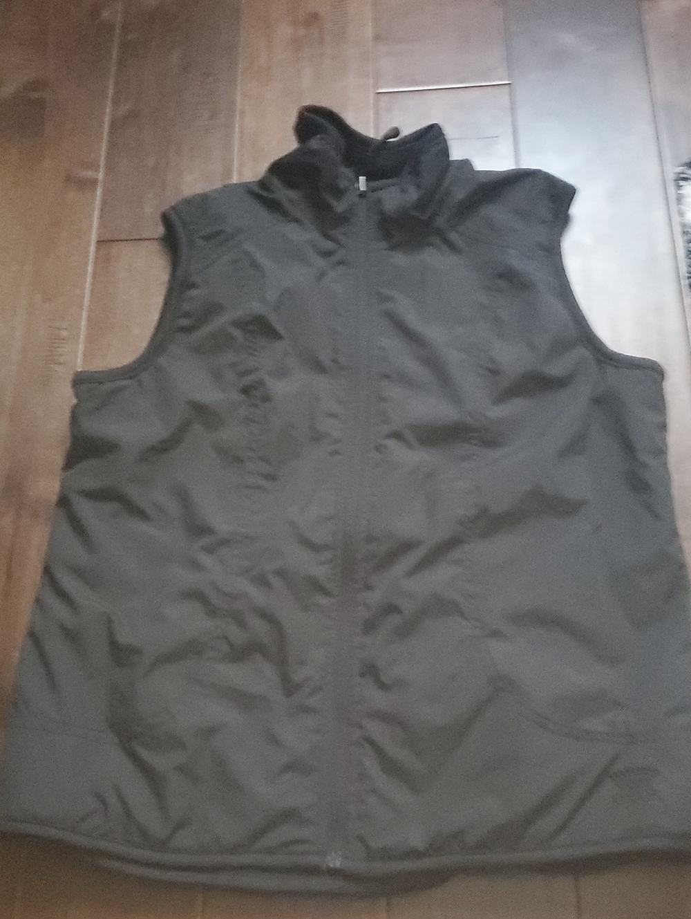 Oleg Cassini Black Quilted Sleeveless Vest